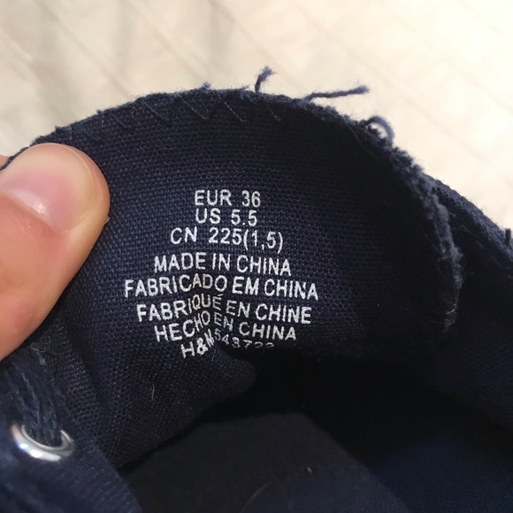 H&M Textile shoes Size 5.5 - Picture 5 of 5
